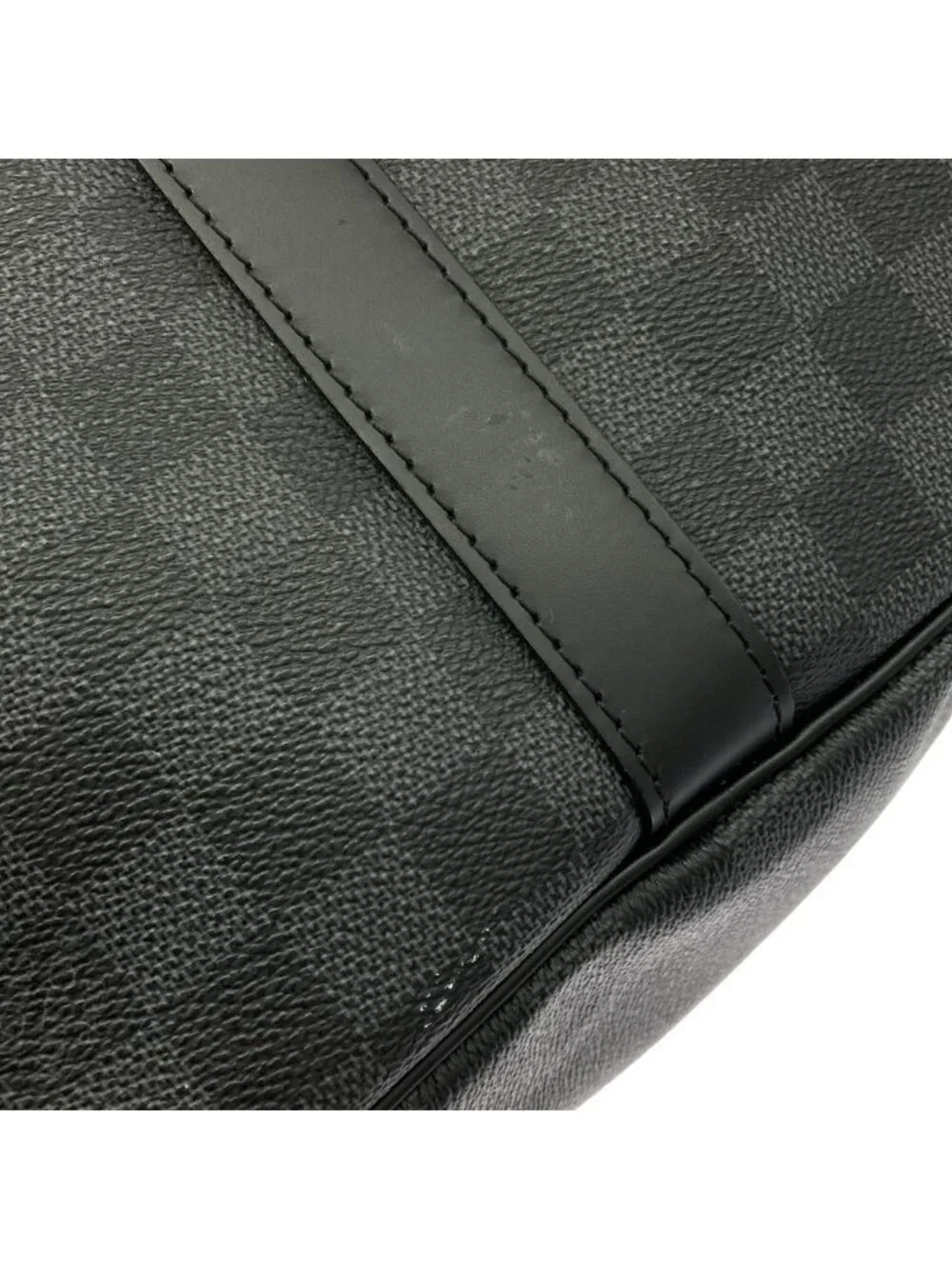 Louis Vuitton Damier Graphite Keepall Bandouliere 55 Boston